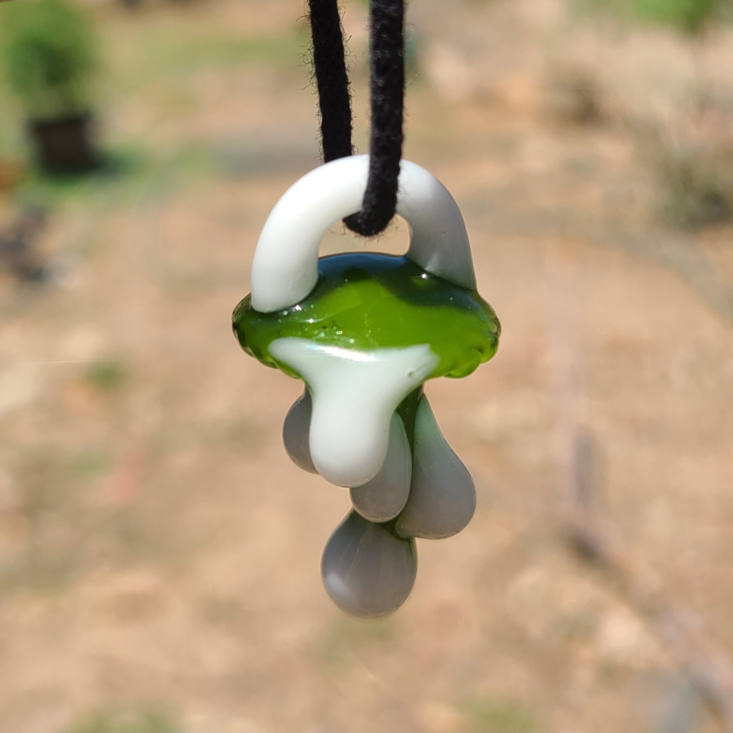 Dripping Mushrooms - Hensley's Glass Art