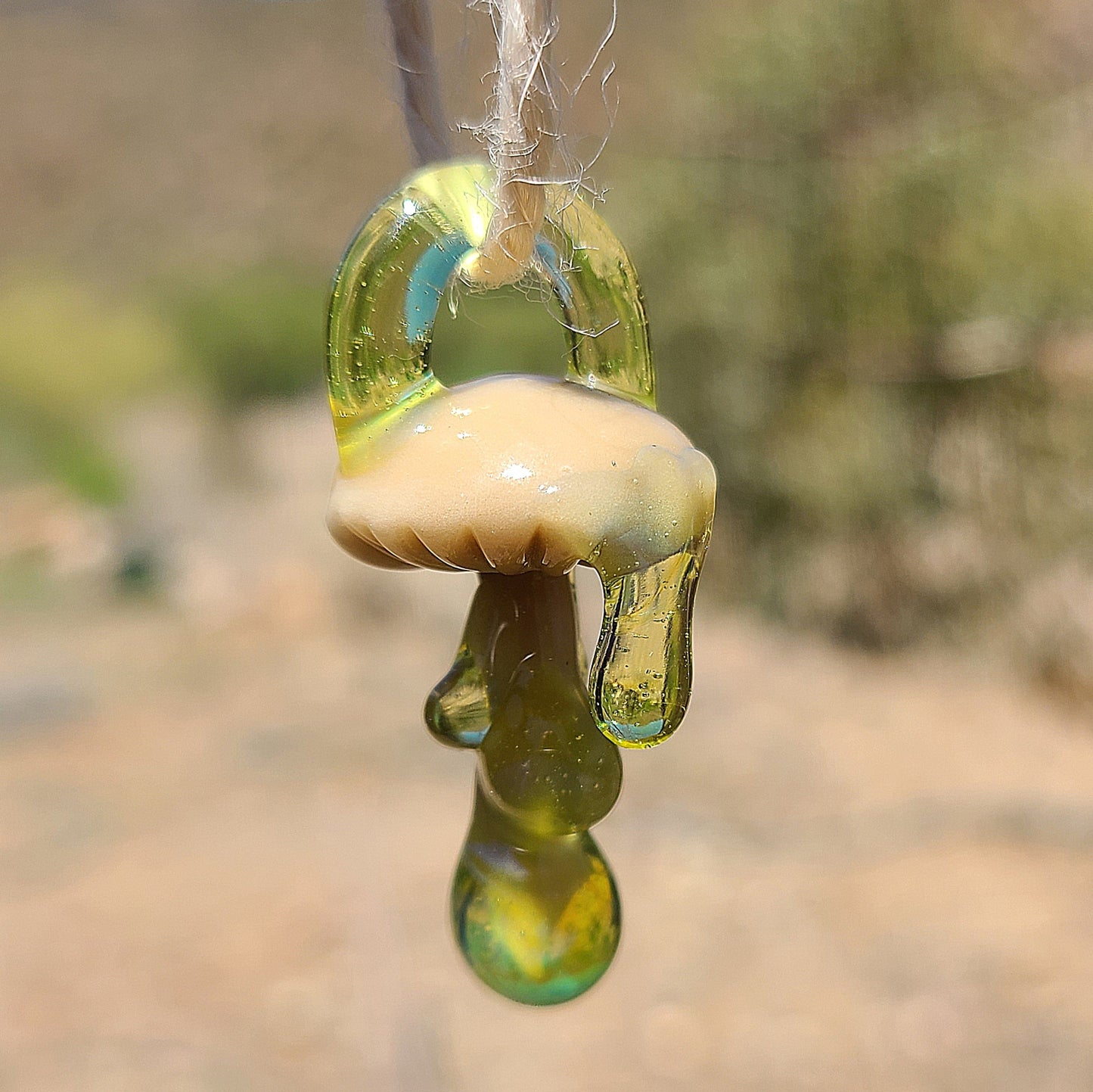 Dripping Mushrooms - Hensley's Glass Art