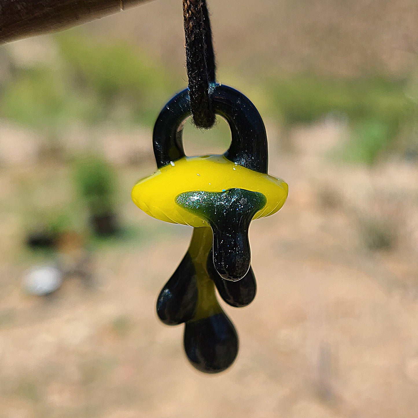 Dripping Mushrooms - Hensley's Glass Art