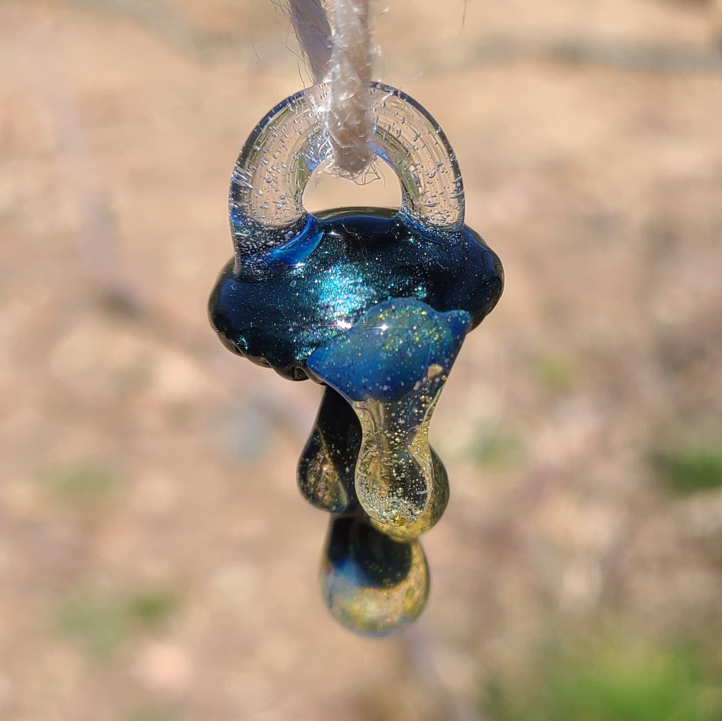 Dripping Mushrooms - Hensley's Glass Art
