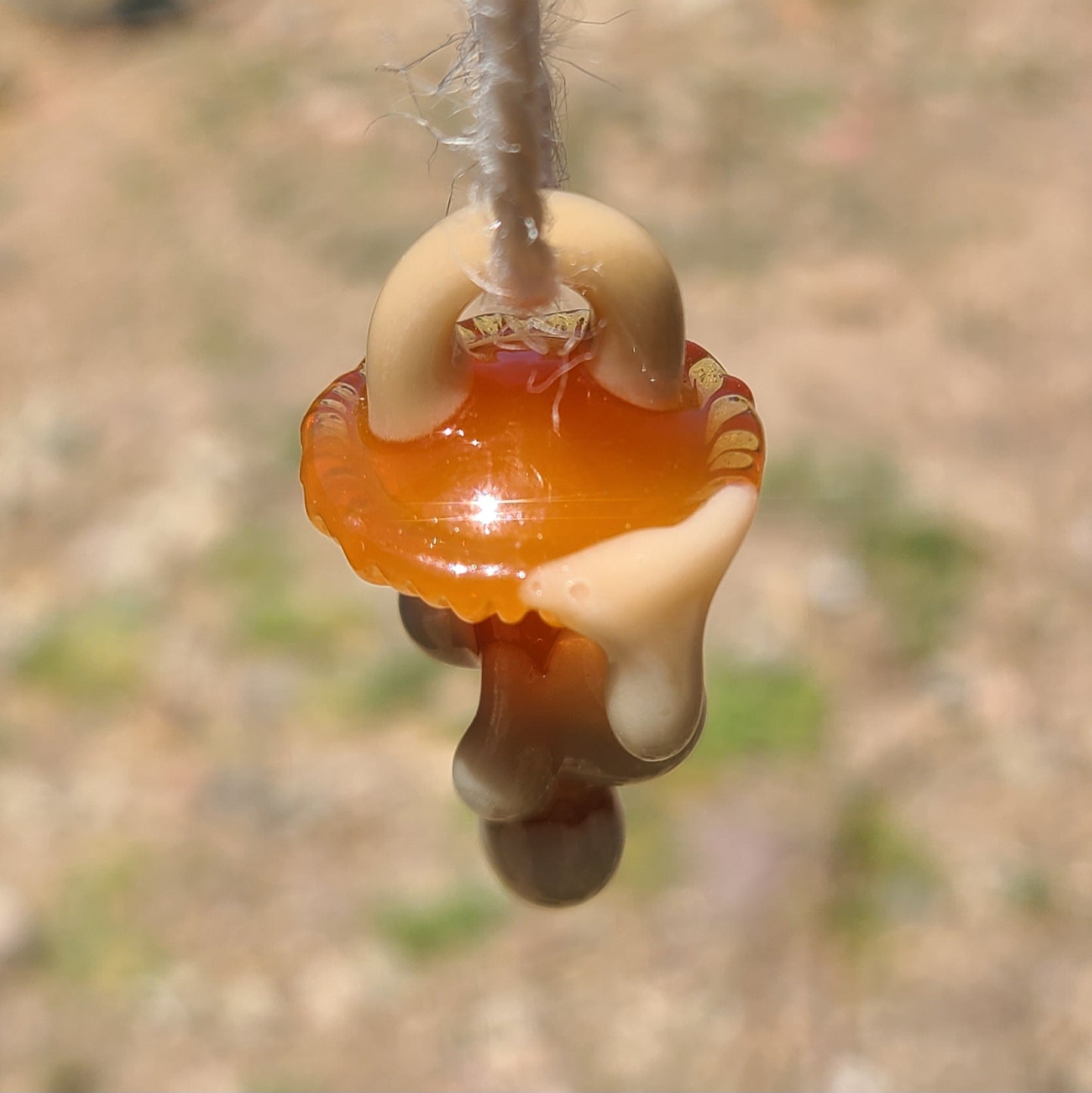 Dripping Mushrooms - Hensley's Glass Art