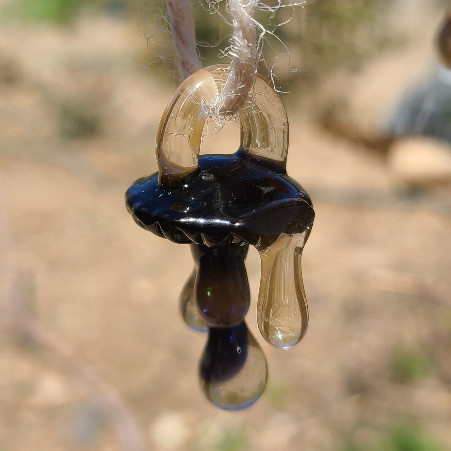 Dripping Mushrooms - Hensley's Glass Art
